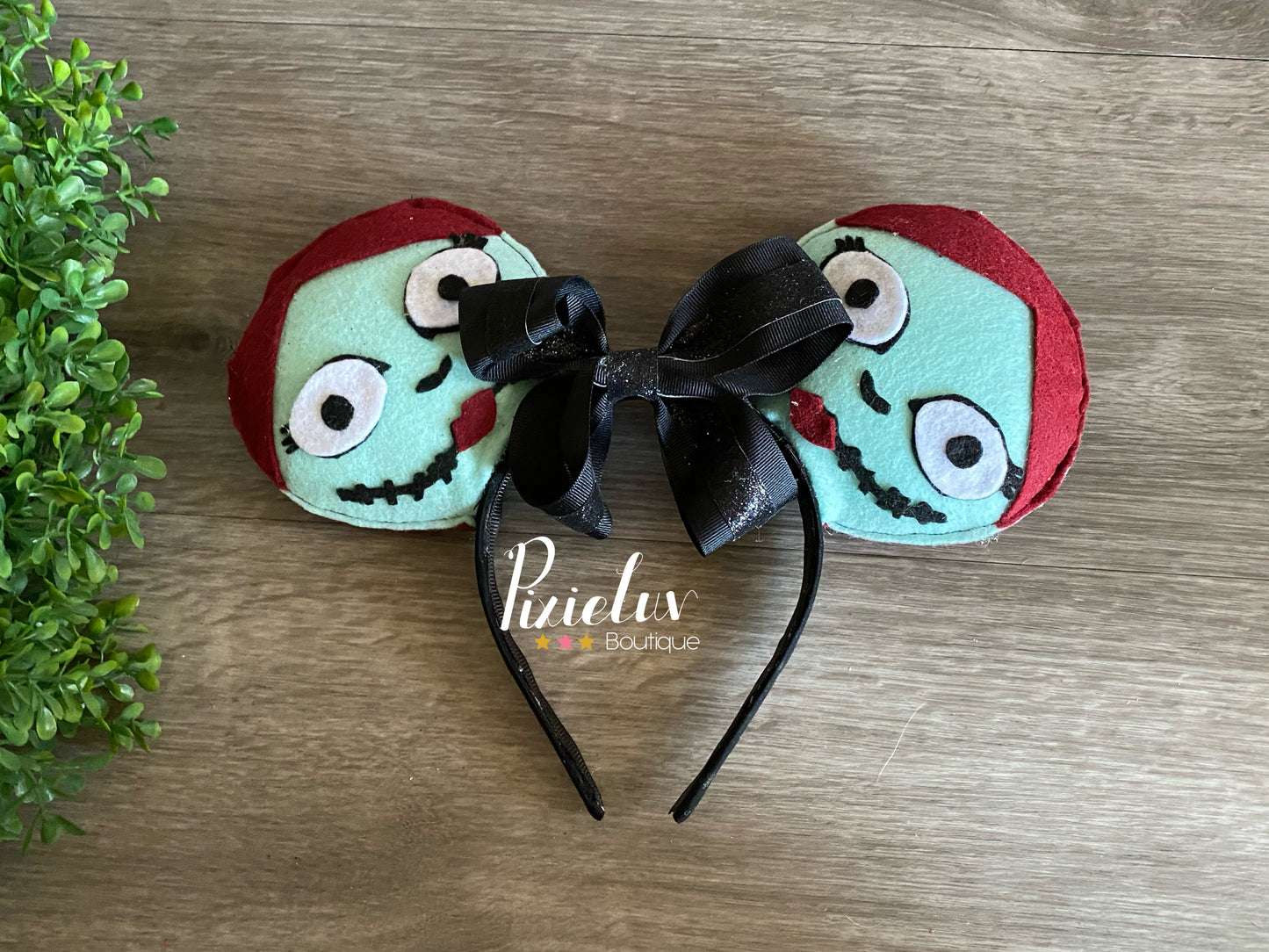 Hers and His Halloween Nightmare Inspired Magical Place Rounded Ears- READY TO SHIP