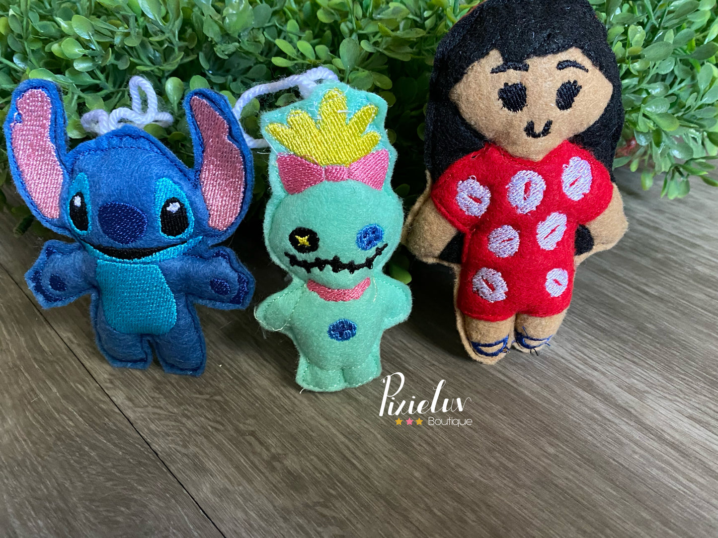 Experiment Monster Space and Earth Family Inspired Felt Plushies, Crib Mobile, Christmas Ornaments, Plush Toys, Pretzel, Churro, Cotton Candy- MADE TO ORDER