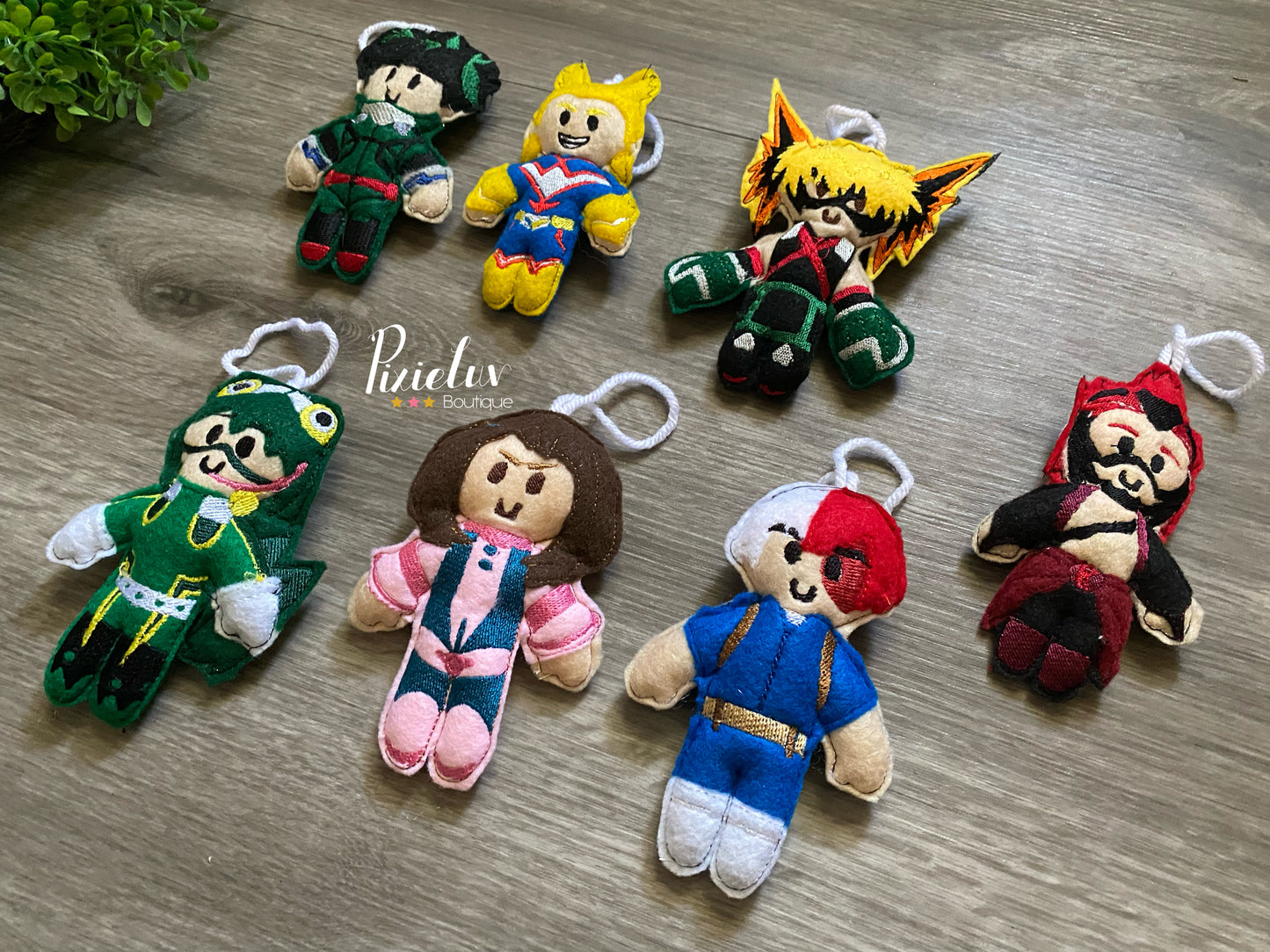 One For All, Power Kids Inspired Felt Plushies, Crib Mobile, Christmas Ornaments, Plush Toys- MADE TO ORDER