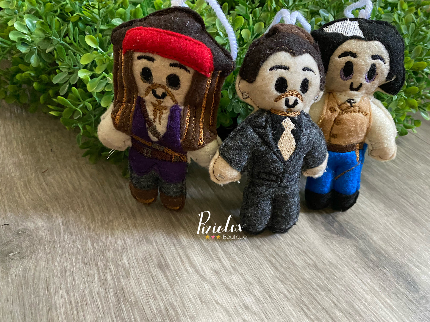 JD's Characters and Turds Inspired Felt Plushies, Crib Mobile, Christmas Ornaments, Plush Toys- MADE TO ORDER