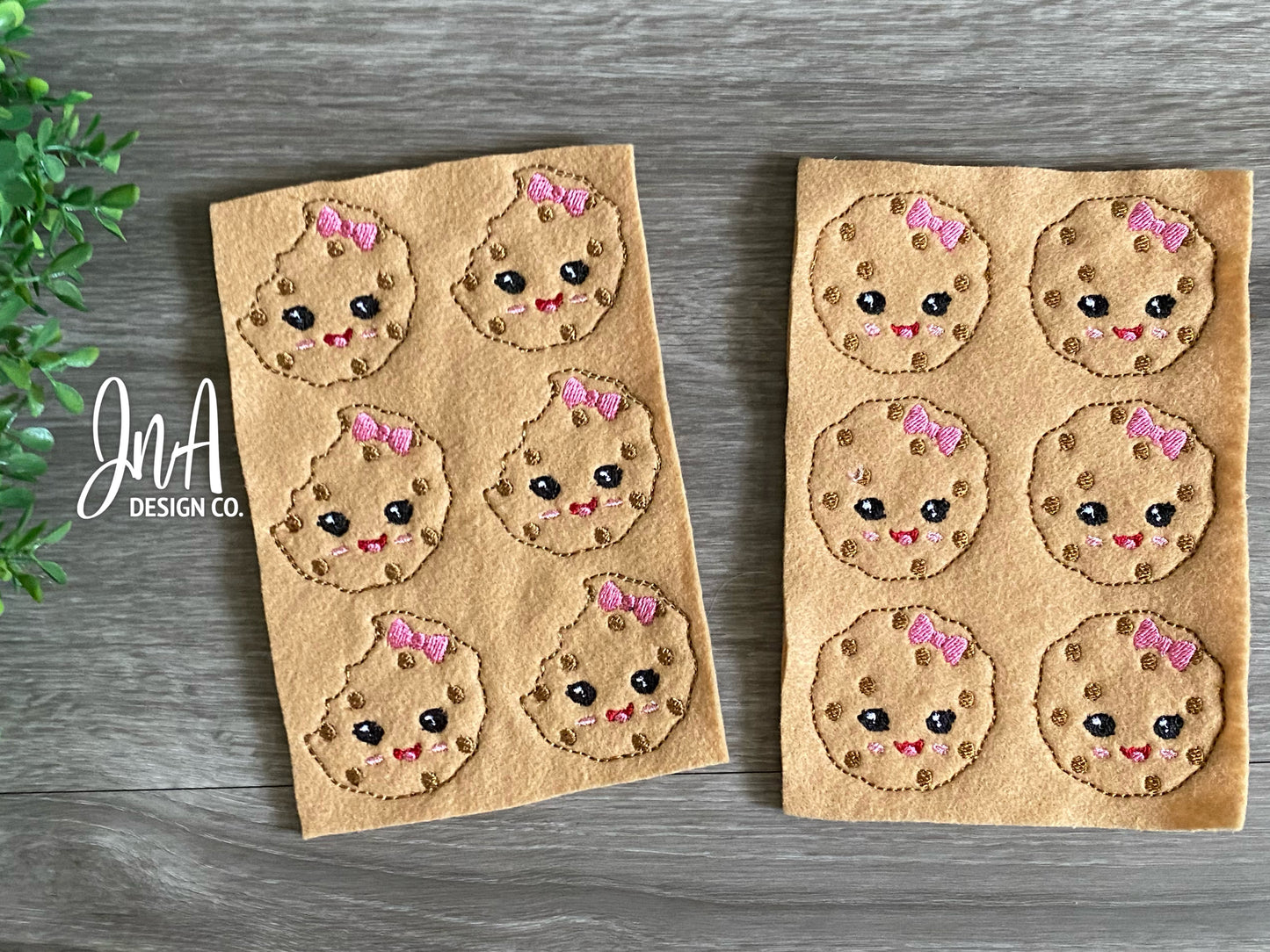 Cookies Kawaii Inspired Felties, Felt, Bow, Clip, Embellishments, Nurse/ Doctor Badge Decor- MADE TO ORDER