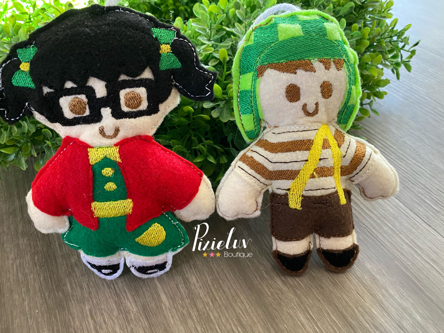 Vecindad Friends Inspired Felt Plushies, Crib Mobile, Christmas Ornaments, Plush Toys- MADE TO ORDER