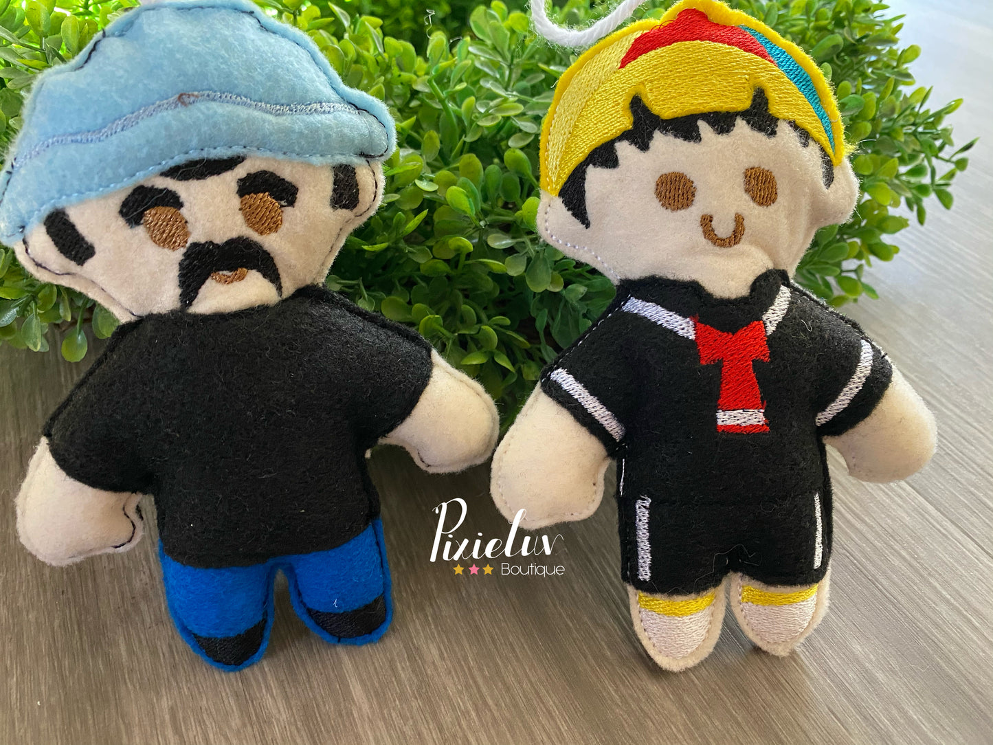 Vecindad Friends Inspired Felt Plushies, Crib Mobile, Christmas Ornaments, Plush Toys- MADE TO ORDER